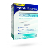 Hydralin Balance vaginose bactérienne triple action - Boite de 7 tubes