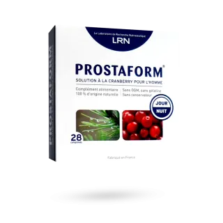 Prostaform troubles urinaires homme 28 comprimés - Solution à la cranberry