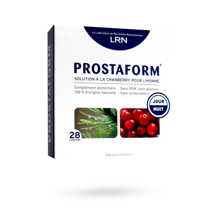 Prostaform troubles urinaires homme 28 comprimés - Solution à la cranberry
