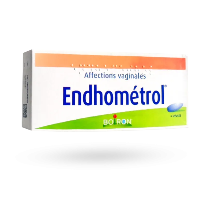 Endhométrol Boiron affections vaginales boite de 6 ovules homéopathiques