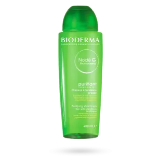 Bioderma Nodé G shampooing purifiant 200 ml, 400 ml - Cheveux à tendance grasse