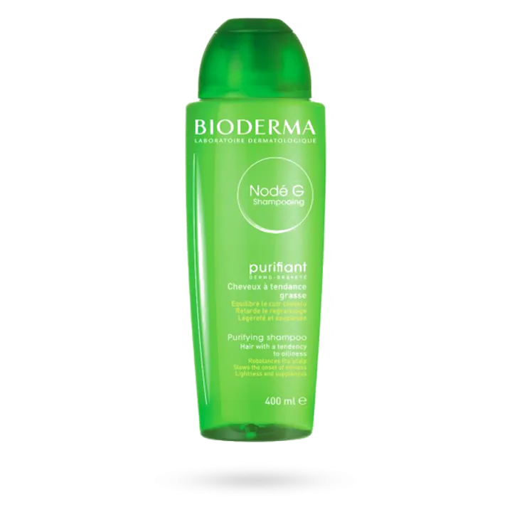 Bioderma Nodé G shampooing purifiant 200 ml, 400 ml - Cheveux à tendance grasse