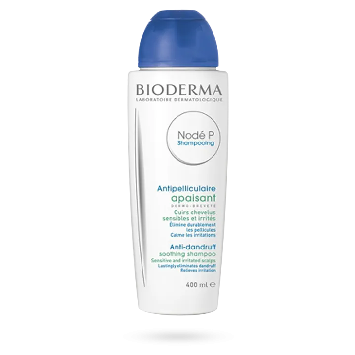 Bioderma Nodé P shampooing antipelliculaire apaisant 400 ml - Cuirs chevelus sensibles et irrités