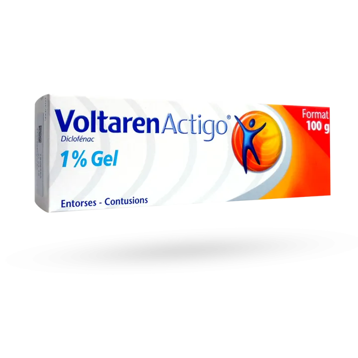 Voltaren Actigo 1% gel entorses et contusions - Tube 100 g