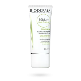 Sébium Mat Control soin hydratant anti-brillance Bioderma 30 ml - Mat & lisse 8h