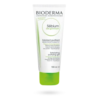 Sébium gel gommant exfoliant purifiant Bioderma - Tube 100 ml