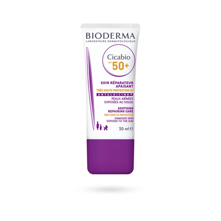 Cicabio soin réparateur apaisant SPF 50+ Bioderma - Tube 30 ml