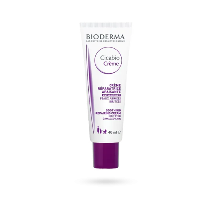 Cicabio crème réparatrice apaisante Bioderma tube 40 ml/100 ml