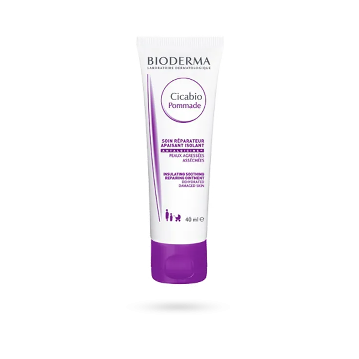 Cicabio pommade soin réparateur apaisant isolant Bioderma 40 ml - Peaux agressées, asséchées