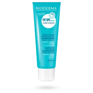 ABCDerm Cold-cream crème visage nourrissante bébés Bioderma - Tube 40 ml