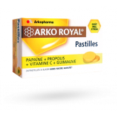 Arkoroyal pastilles Propolis Arkopharma - 24 pastilles miel/citron ou framboise