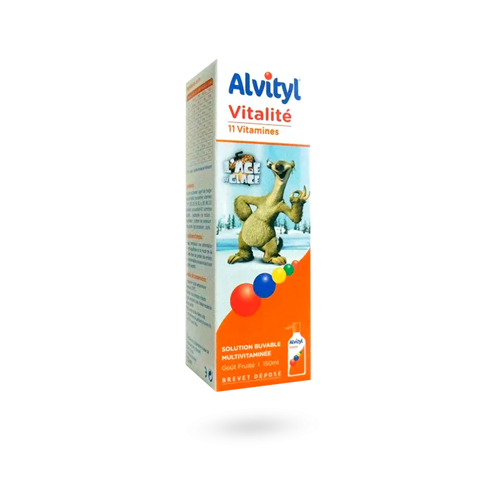 Alvityl Solution multivitaminée forme et vitalité - Flacon spray de 150 ml