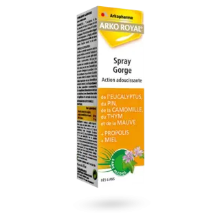 Arkoroyal spray gorge action adoucissante Arkopharma - Spray 30 ml