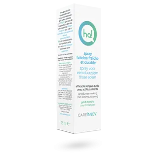 Ha ! Spray haleine fraîche spécial fumeurs - Spray menthe 15 ml Ha ! Spray haleine fraîche spécial fumeurs - Spray menthe 15 ml