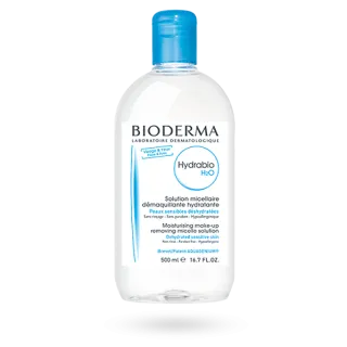 Hydrabio H2O solution micellaire démaquillante Bioderma 500 ml ou 250 ml - Peaux sensibles déshydratées