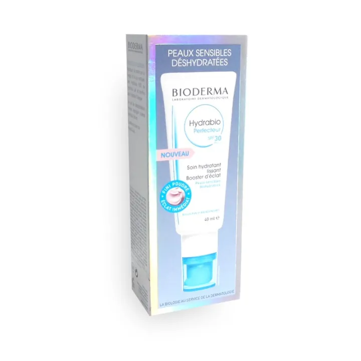 Hydrabio Perfecteur SPF 30 soin hydratant lissant Bioderma 40 ml - Booster d'éclat