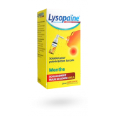 Lysopaïne maux de gorge Ambroxol menthe sans sucre - Spray 20 ml