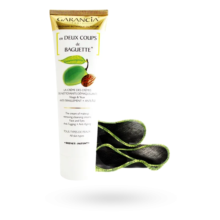 Garancia en Deux Coups de Baguette Amande crème démaquillante nettoyante 120 g | Pharmacie en ligne
