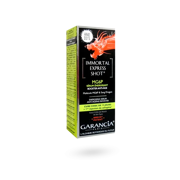 Garancia Immortal Express Shot MG6P sérum énergisant 15 ml 