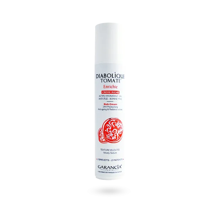 Garancia Diabolique Tomate enrichie crème riche hydratante 24h 30ml