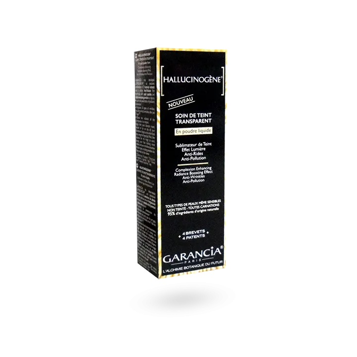 Garancia Hallucinogène soin de teint transparent poudre liquide 30 ml