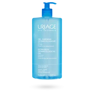 Gel surgras dermatologique Uriage - Gel lavant 1 litre