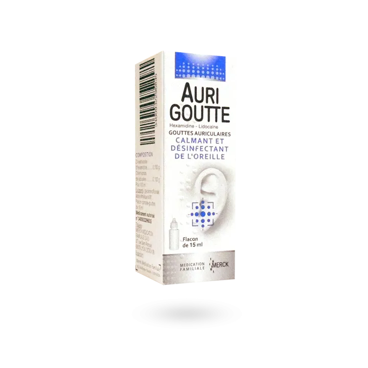 Aurigoutte gouttes auriculaires 15 ml - Calmant et désinfectant