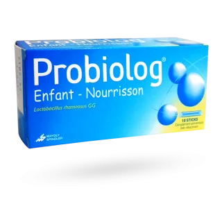 Probiolog enfant nourrisson 10 sticks sans sucre