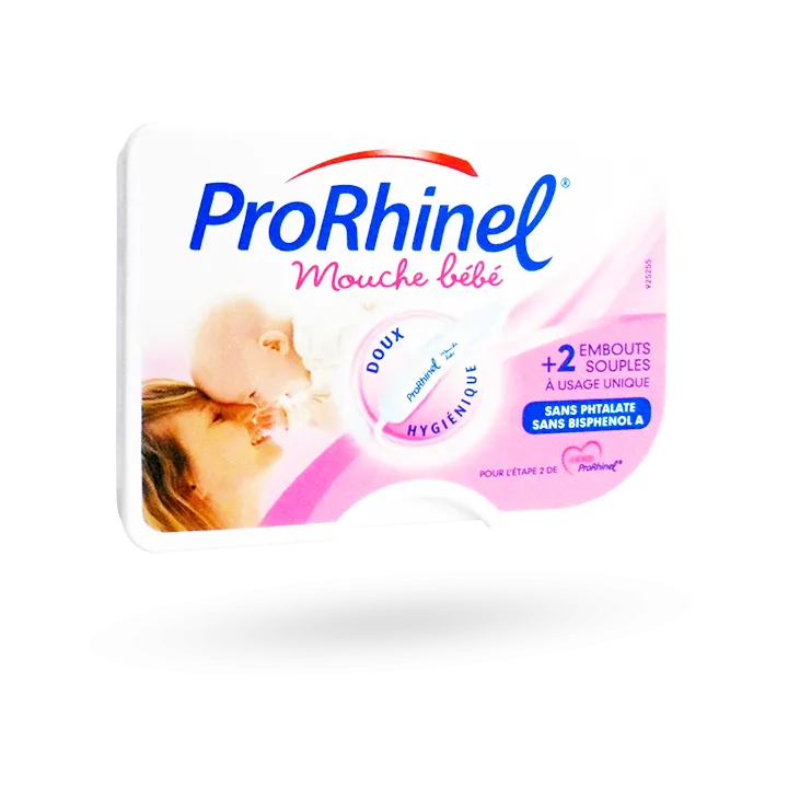 Prorhinel Mouche bébé + 2 embouts jetables