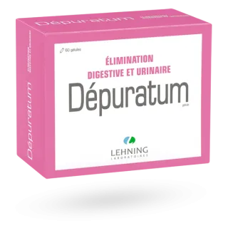 Dépuratum Lehning élimination digestive et urinaire 60 gélules