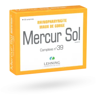 Mercur Sol complexe N°39 Lehning 60 comprimés
