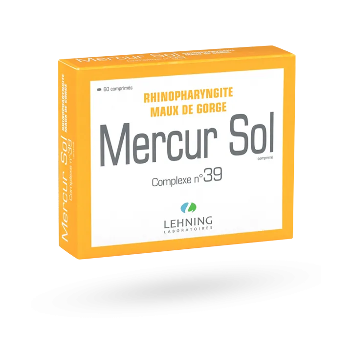 Mercur Sol complexe N°39 Lehning 60 comprimés
