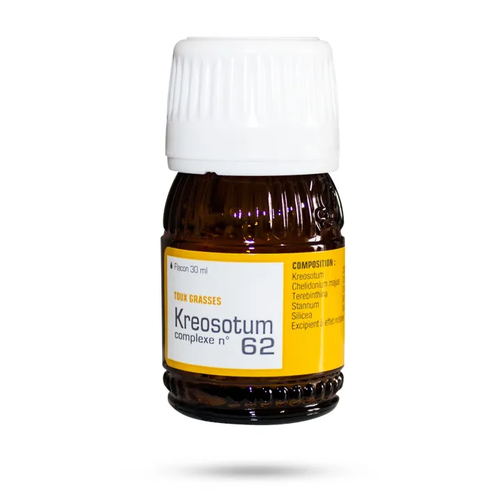 Kreosotum complexe n°62 Lehning Toux grasses 30 ml