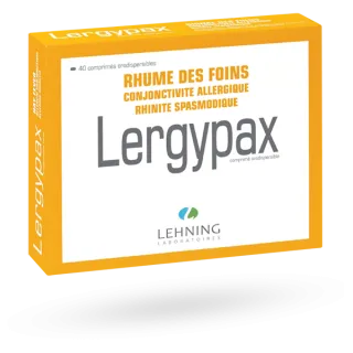 Lergypax Lehning rhume des foins 40 comprimés orodispersibles
