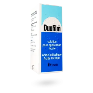 Duofilm solution pour application locale 15 ml - Verres plantaires