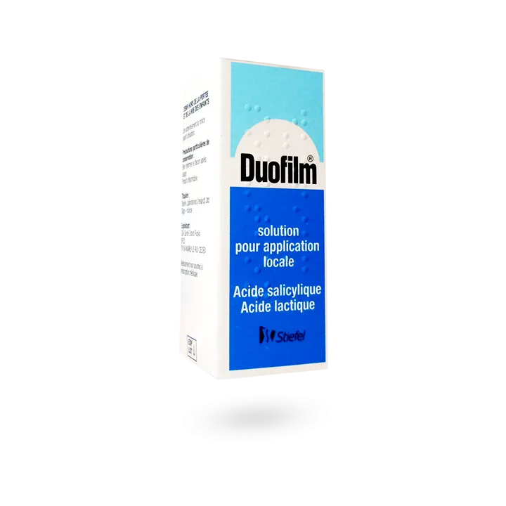 Duofilm solution pour application locale 15 ml - Verres plantaires