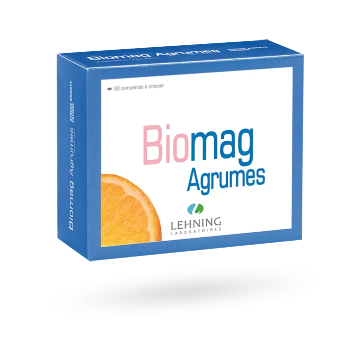 Biomag Agrumes Lehning 90 comprimés à croquer