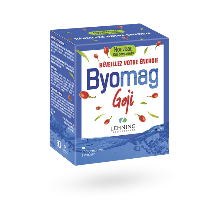Byomag Goji Lehning 120 comprimés à croquer - Fruits rouges