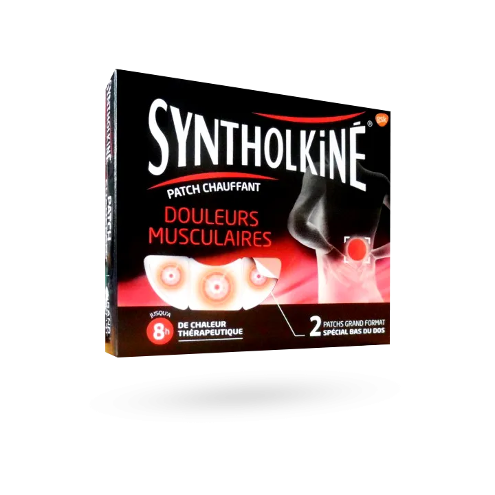 SyntholKiné patch auto-chauffant bas du dos