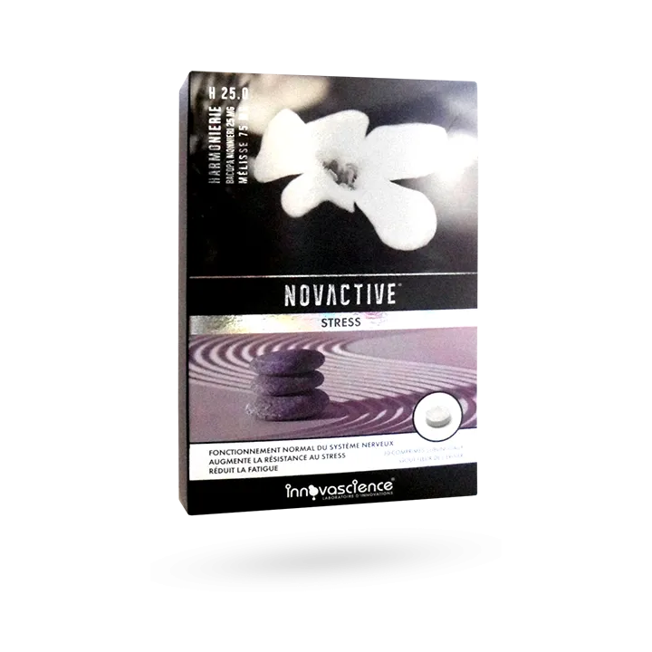 Novactive Stress fleur de cerisier 30 comprimés sublinguaux