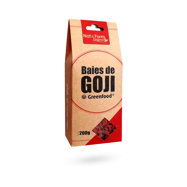 Baies de Goji Greenfood 200 g