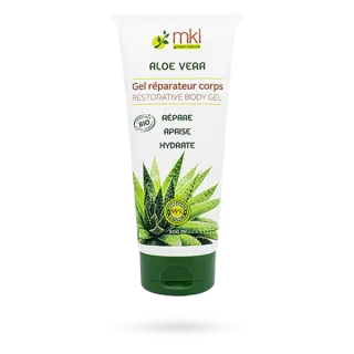 Gel réparateur corps Aloe Vera cosmétique Bio 200 ml