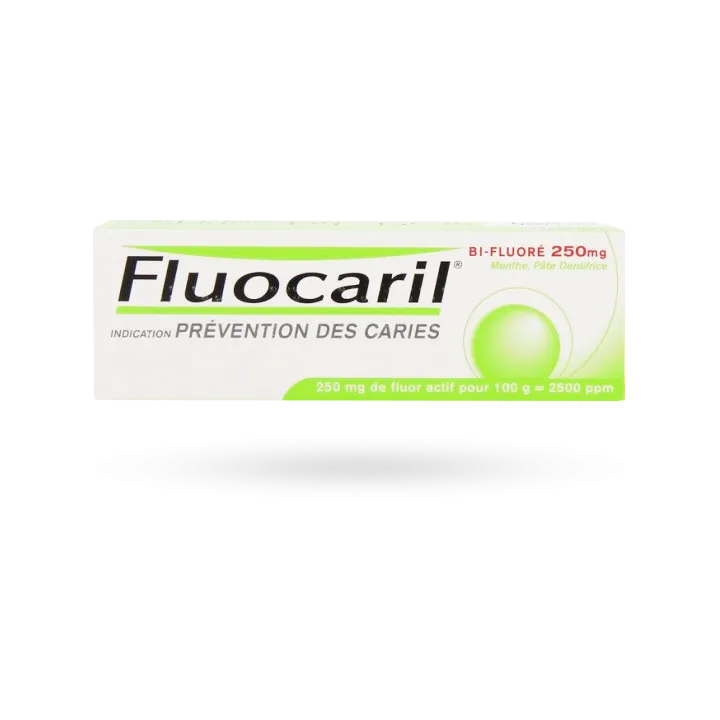 Fluocaril Bi-Fluoré 250 mg menthe pâte dentifrice