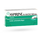 Aspirine Du Rhône 500 mg - 20 comprimés