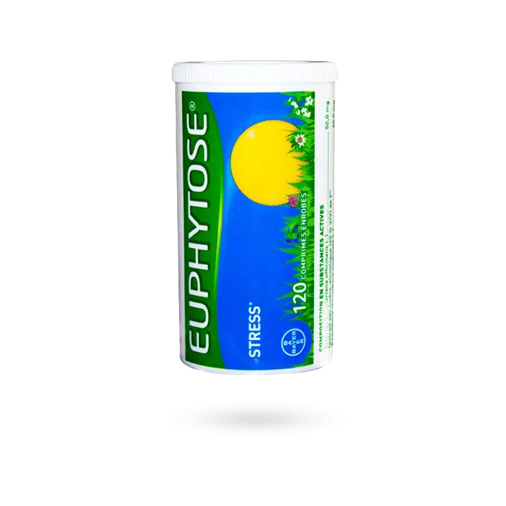 Euphytose stress et troubles du sommeil 120 ou 180 comprimés enrobés