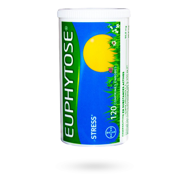 Euphytose stress et troubles du sommeil 120 ou 180 comprimés enrobés