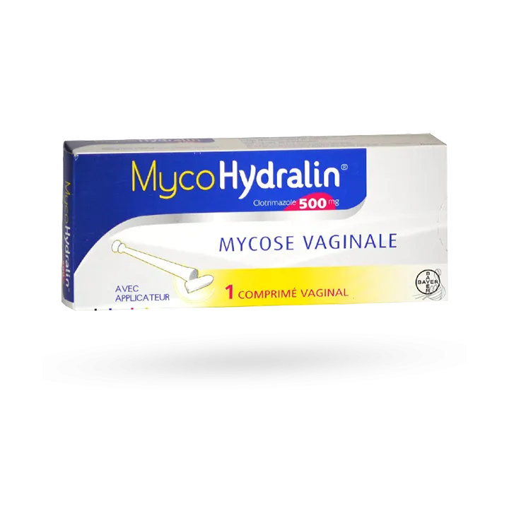 MycoHydralin 500 mg mycose vaginale 1 comprimé vaginal