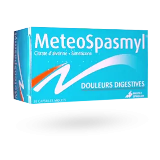 Meteospasmyl douleurs digestives 30 capsules molles