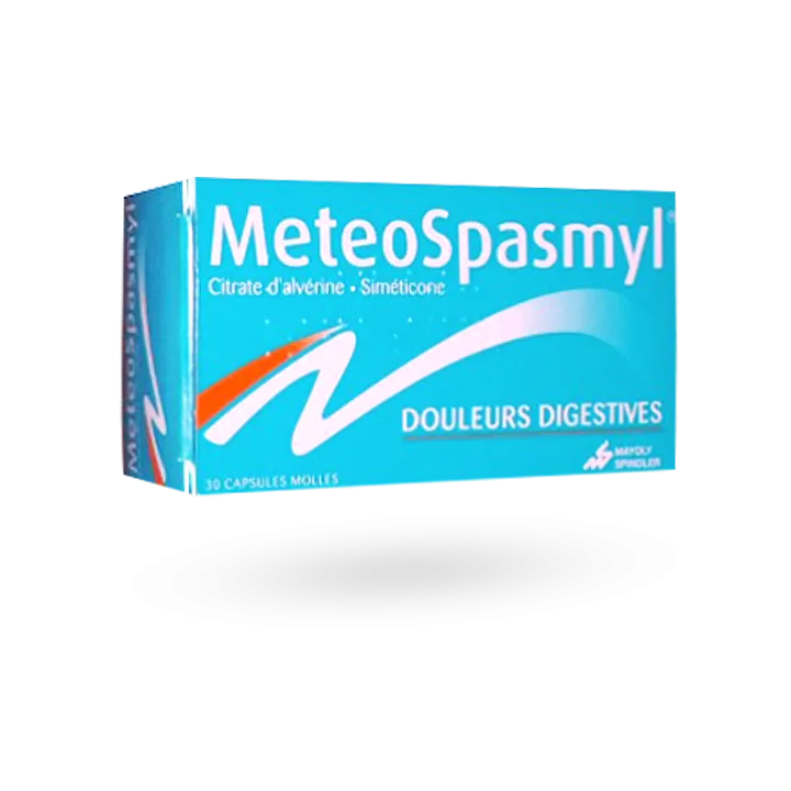 Meteospasmyl douleurs digestives 30 capsules molles