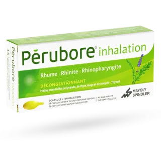 Pérubore inhalation décongestionnant 15 capsules